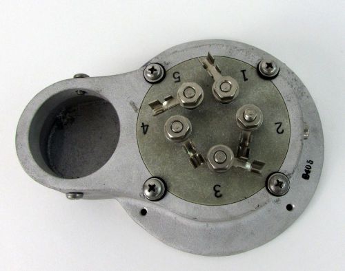 Eimac SK-500 Air-System Socket, Cast Aluminum Body, (Used in Ham Radio)