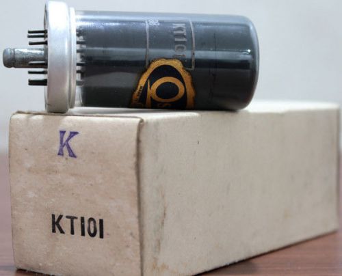 1x KT101 &#034;NOS&#034; NIB&#034; Osram made in U.K. audio beam tetrode