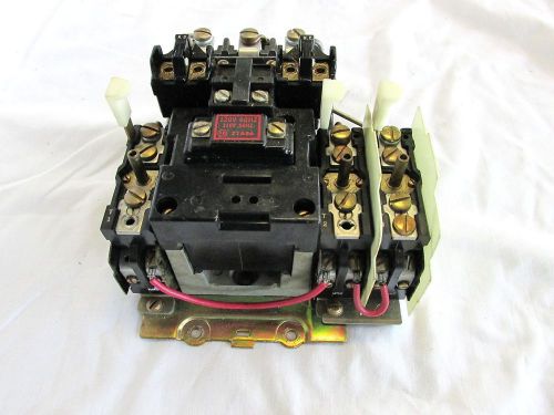 Allen bradley magnetic motor starter no heaters for sale