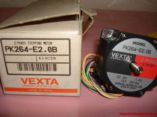 Vexta Oriental Motor PK264-E2.0B Stepping Motor 2 Phase - 2A 1.4V - 1.8?/STEP