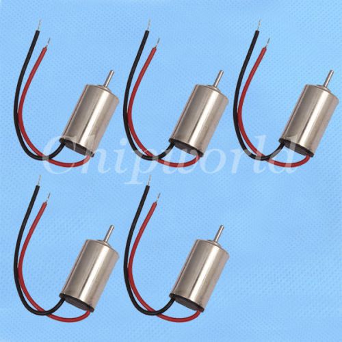 5pcs DC Hobby Motor Type 610 Gear motor Toy Motor DC Hollow Motor High Speed