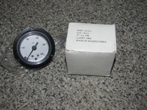 Usg 0-100 psi  gage  gauge - 2&#034; - p/n 1x553- new for sale