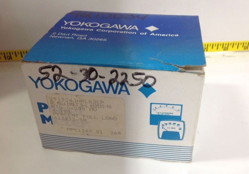 YOKOGAWA PANEL METER NIB 251324JHRL8JCP