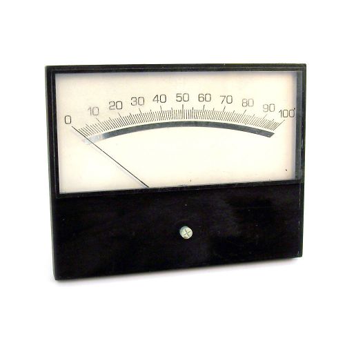 Modutec 0-100 Panel Mount Meter Gauge