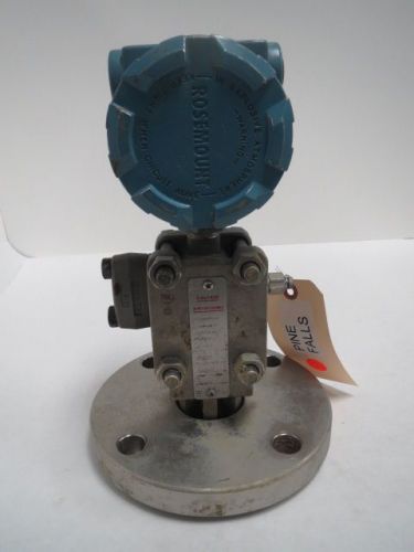 Rosemount 1151lt5sa0f22dl4c9 pressure transmitter 45v-dc 0-131in-h2o b205359 for sale