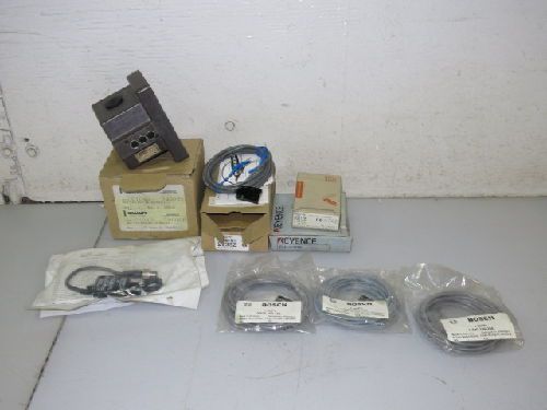 9 BOSCH/BANNER/BALLUF MIXED SENSOR LOT, 42KL RCB, 0 830 100, N05-Q08-AP7