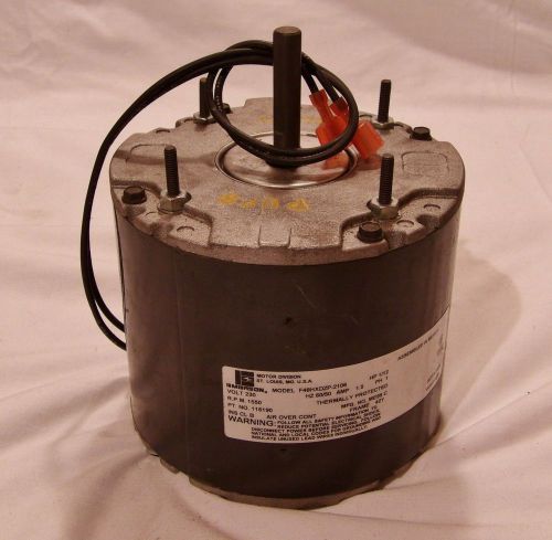 Nos emerson motor 1/12hp 230v 1ph 1550rpm 1.5amp,f48hxdzp-2106 for sale