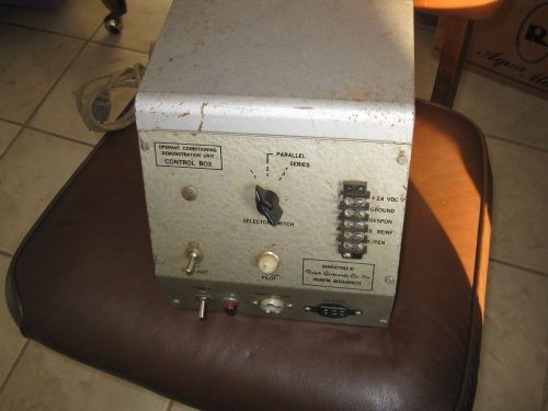 VINTAGE Ralph Gerbrands Co CONTROL BOX MODEL: A