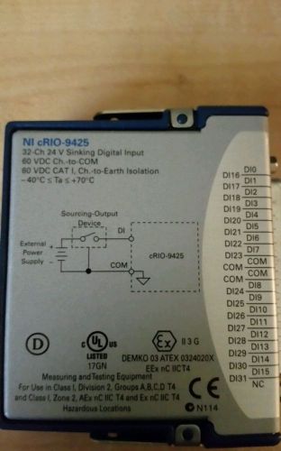 National instruments NI cRIO 9425