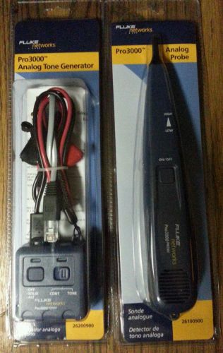 Fluke Networks Pro3000 Analog Probe &amp;  Tone Generator