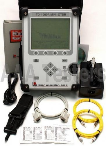 Laserprecision gnnettest td-1000a sm fiber otdr fiberwizard td1000a td 1000a for sale