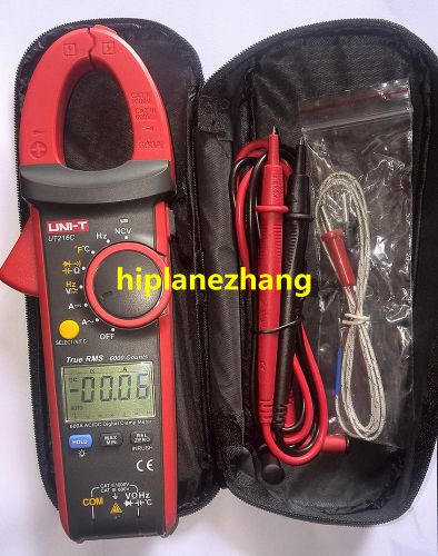 True rms inrush clamp meter v/a cap. ohm fre. temp. test vfc flash light ut216c for sale