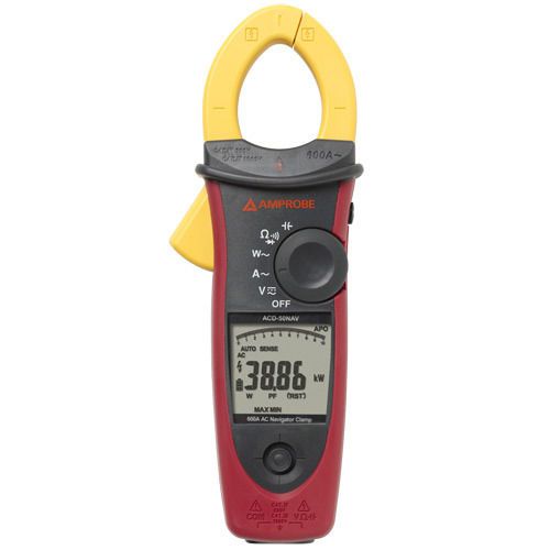 Amprobe ACD-50NAV 600A AC Navigator Clamp Meter, 1000V AC/DC