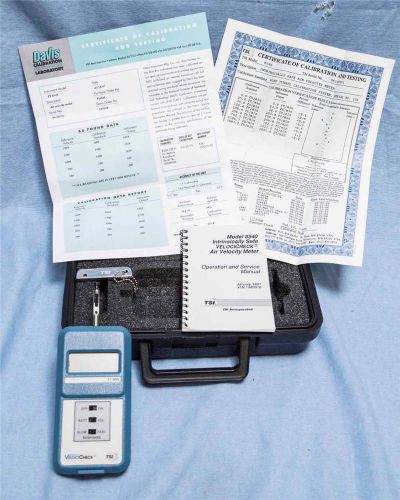 Davis Instruments TSI VelociCheck Model 8340 Air Velocity Meter Portable