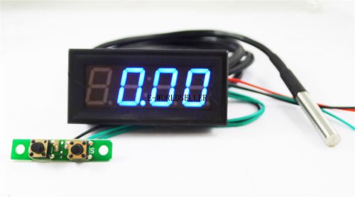 0.56&#034; multifunction voltage panel meter blue led panel dc 7-30v for sale