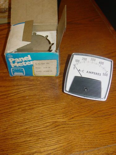 General electric type 162 panel meter for sale