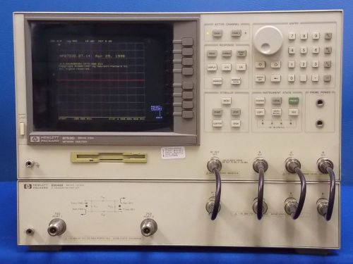 Agilent / HP 8753D 011 30 kHz - 3 GHz Network Analyzer w/ 85046B S-Parameter Set