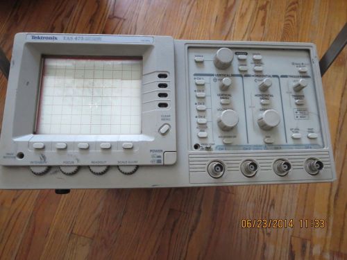 TEKTRONIX TAS475 100 MTZ 4 CHANNEL ANALOG OSCILLOSCOPE (USED)