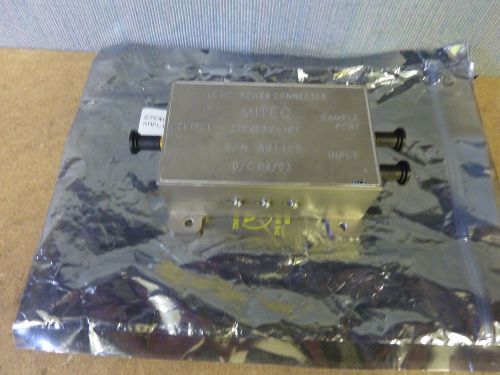 Miteq RF Amplifier Logic/Power Connector 27C4039-101 (10396)