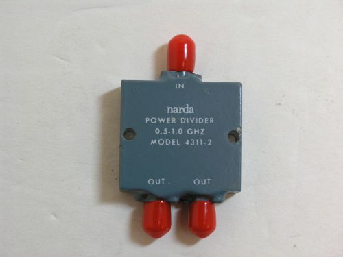 Narda 4321-2 Wilkinson Power Divider.  .5 to 2GHz.