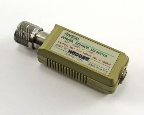 Anritsu MA4601A Power Sensor 300mW AVG (+25dBM), -30dBm to +20dBm, 50 Ohm