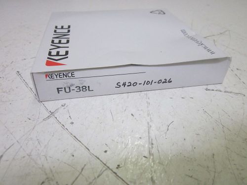 KEYENCE FU-38L FIBER OPTIC SENSOR *NEW IN A BOX*