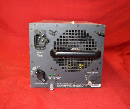 Cisco/ Sony APS-188 (Catalyst 6500) 1400-3000w Power Supply P/N 8-681-333-71   V