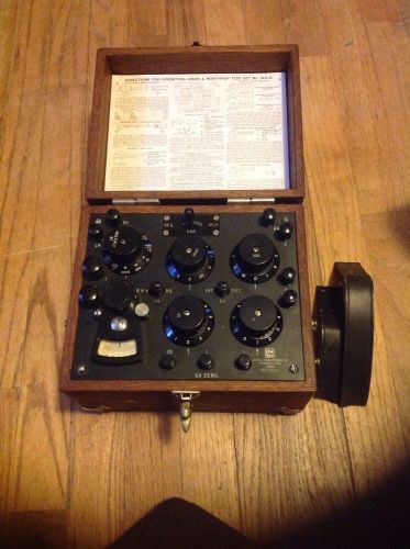 Leeds &amp; Northrup 5430-A Test Set Galvanometer In Oak Case