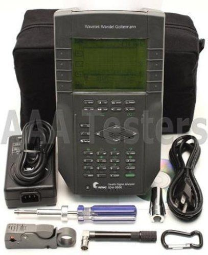 Wavetek jdsu acterna sda-5000 catv analyzer w/ rev sweep pathtrak fieldview sda for sale