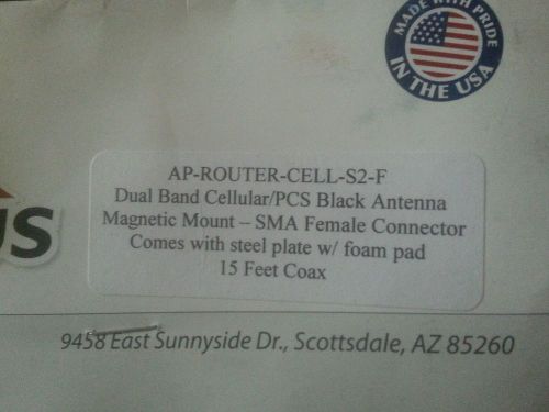 ANTENNAPLLUS DUAL BAND CELLULAR / PCS ANTENNA BRAND NEW