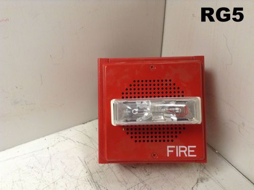 Cooper Industries Wheel Lock Horizontal Strobe Exceder/Light Fire Alarm