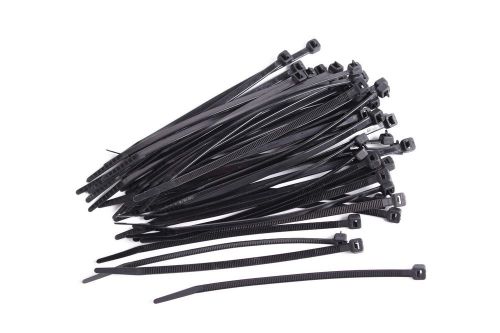 100pcs black 4&#034; 6&#034; 8&#034; 10&#034; 12&#034; releasable cable tie for sale