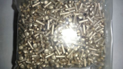 Aircraft Aluminium Solid Rivet 1/8&#034; x .44 long x 1/4&#034; Head