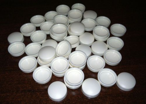 Screw Cover Lot of 49  Cream Color - Retail Value $14.21