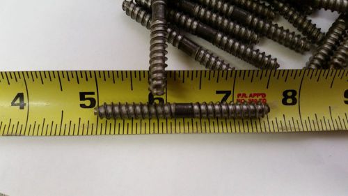 (50) 1/4&#034; X 2 1/2&#034; DOWEL SCREWS ~ QUANITIES OF 50