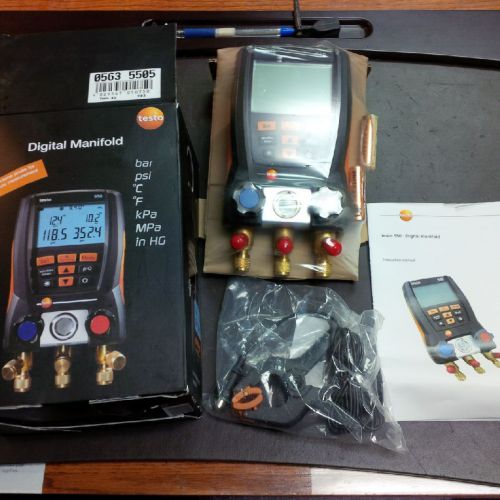 Testo 550 - digital mainfold - hvac for sale