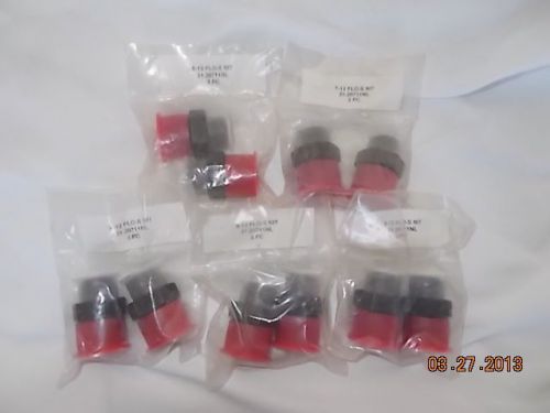 Ten PARKER 8-12 FLO-S Male Connector o-ring Seal tube 1/2 In Hydraulic Fitting