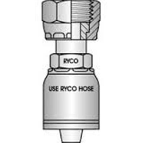 50 RYCO T280-0411 ORFS FEMALE, Hose ID: 1/4&#034; Thread: 11/16&#034; Tube: 3/8&#034;    04 124