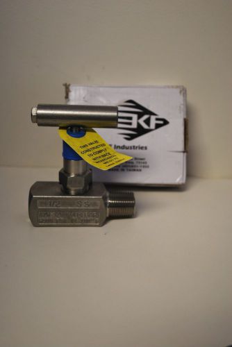 Kf industries n26-125 1/2 ss 6000 psi 200f needle valve for sale