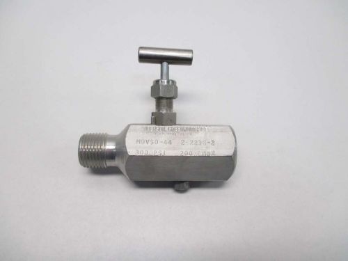 NEW ANDERSON GREENWOOD M9VS0-44 3000PSI 1/2 IN NPT HYDRAULIC GAUGE VALVE D482024