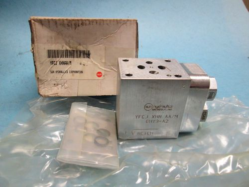 Sun Hydraulics Aluminum Hydraulic Cartridge Valve Block YFC-JXHN-AA