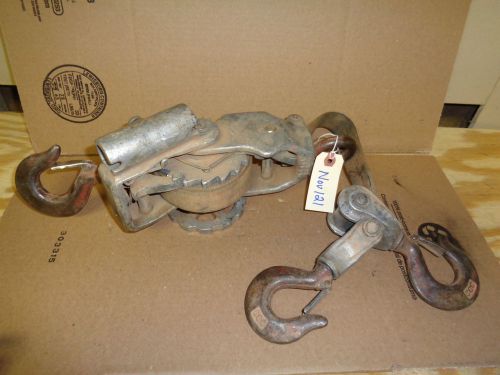 Little mule web strap ratchet winch hoist comealong hook nov121 for sale