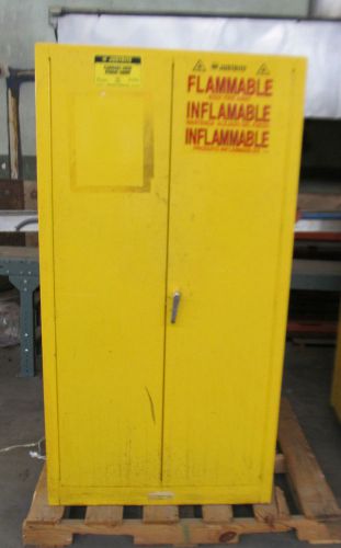 JUSTRITE 25600 FLAMMABLE LIQUID STORAGE CABINET   60 GAL