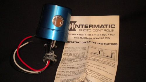 intermatic K1121 photo control  105-130V on/off adj stem