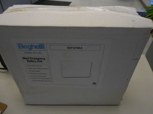 BEGHELLI STEEL BATTERY UNIT EST12100-0