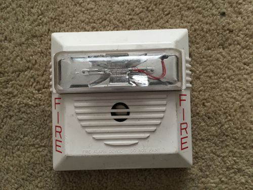 Wheelock NS-24MCW Fire Alarm Horn/Strobe