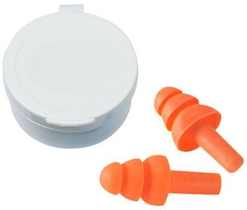 3m tekk 90585-00000t tri-flange reusable earplugs  1-pair for sale