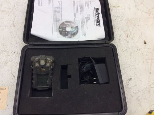 (1) good used msa  altair 4x multigas detector with charger and case for sale