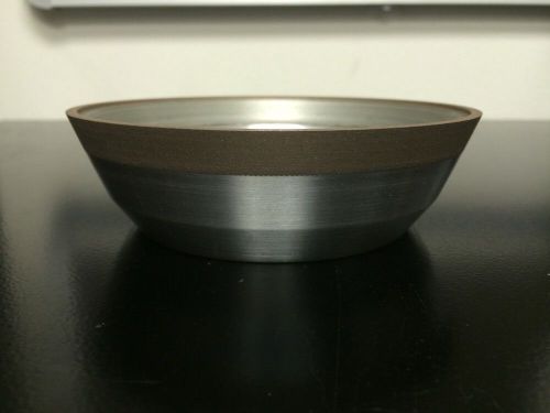 11V9 125X10X3 [5&#034;x 3/8 &#034;x 1/8 &#034;] C100 CBN 91 DRY Bore 1- 1/4 &#034; Bond R