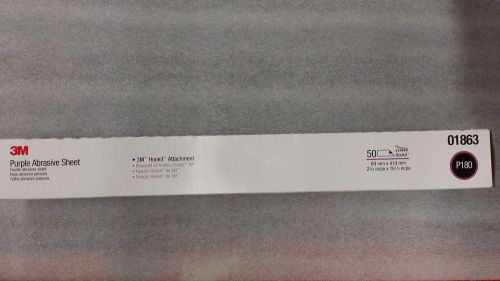 3M Purple Hookit Abrasive Sheet 01863 P180